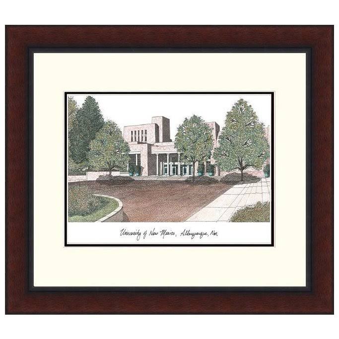 University of New Mexico Legacy Alumnus Framed Lithograph