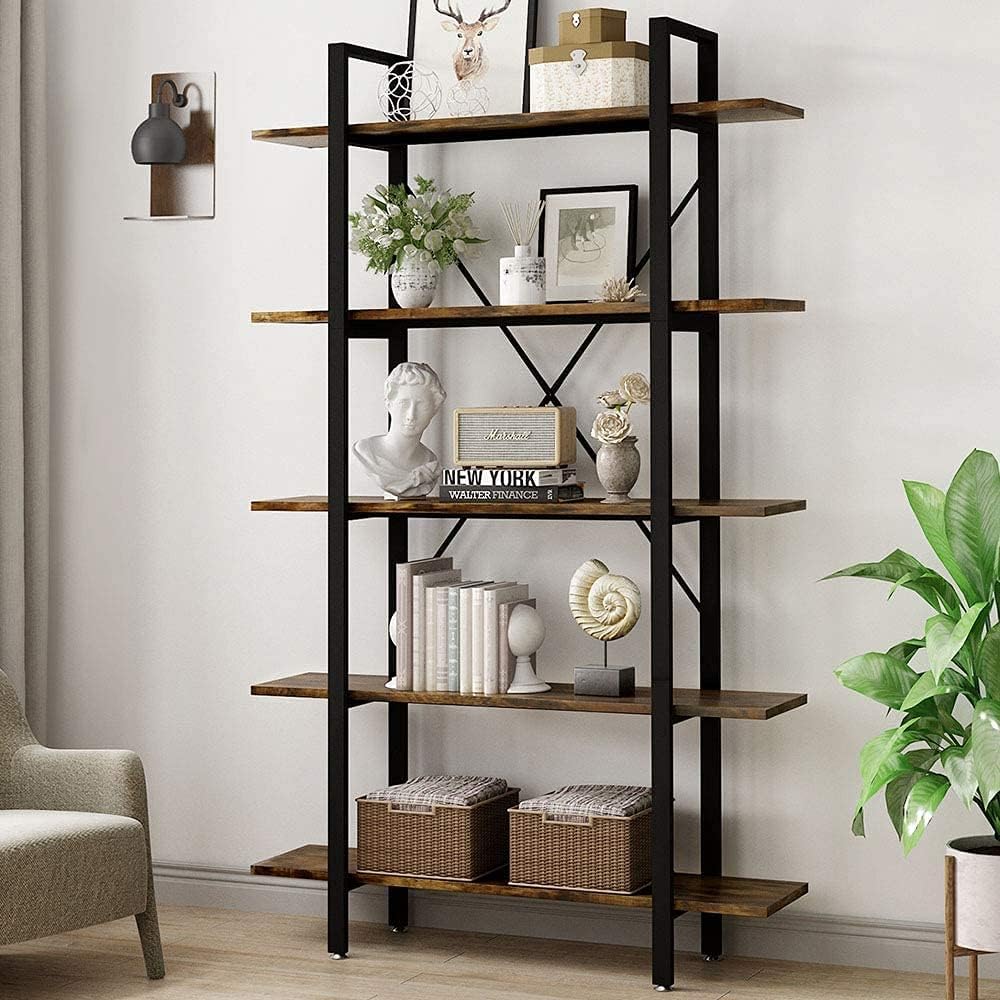Yoleo Large Bookshelf Open Bookcase, 47