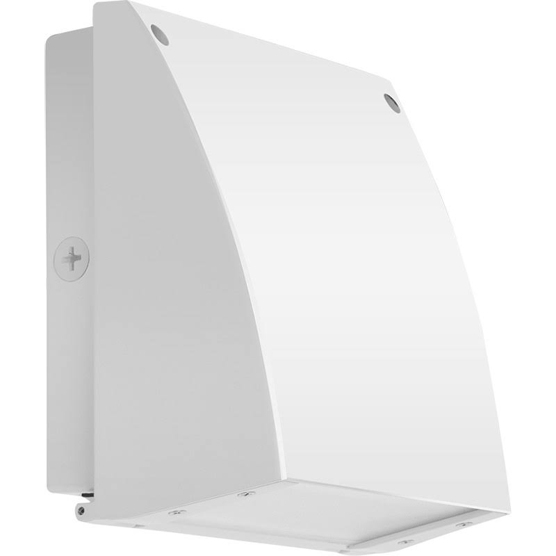 RAB SLIM37YW/PCS2 - Slim Wallpack 37W Warm LED 277V Pcs White WP1