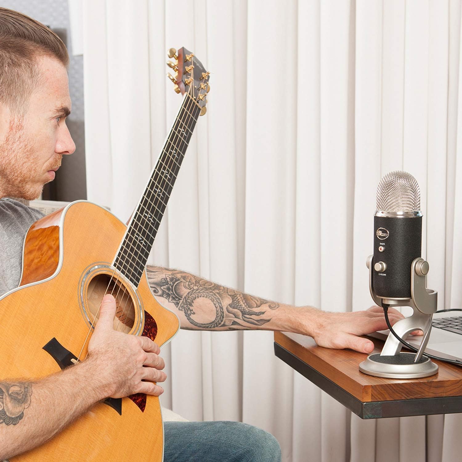 Blue 1967 Yeti Pro USB Condenser Microphone, Multipattern Pack of 2