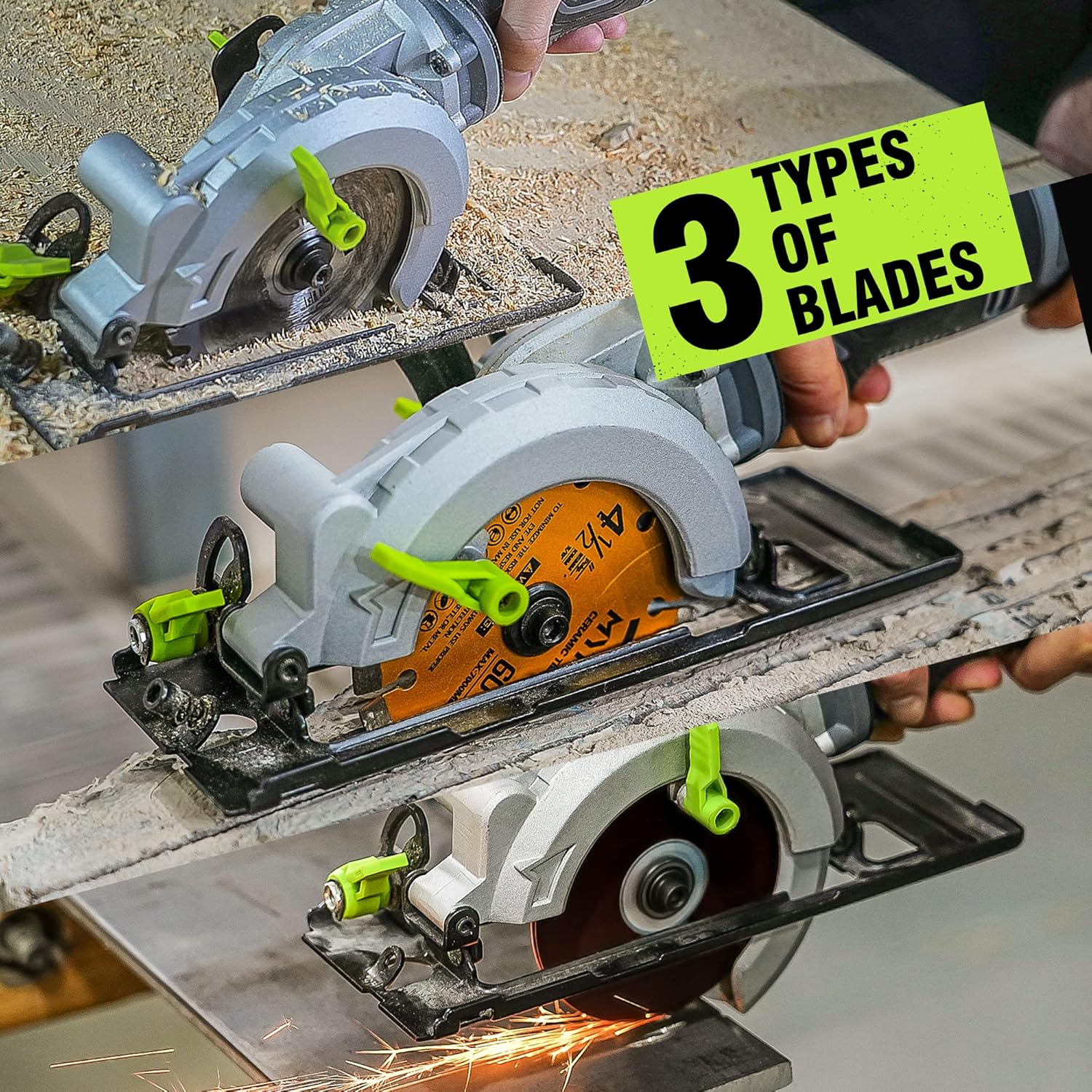 MYTOL 76604 Mini Circular Saw 4 1/2