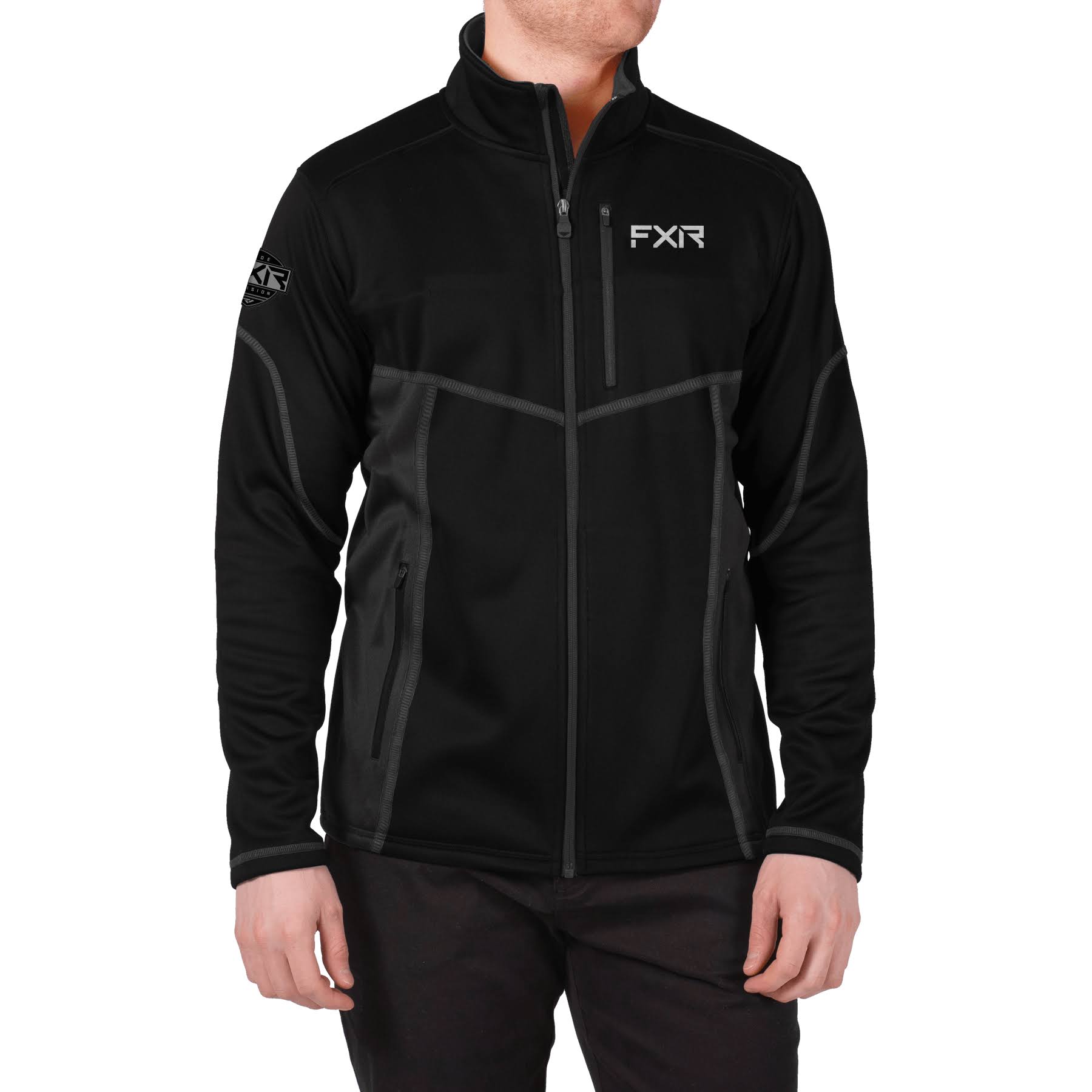 FXR Altitude Tech Zip-Up Black Ops Large
