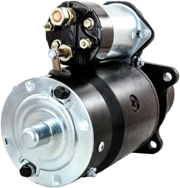 Rareelectrical NEW STARTER MOTOR COMPATIBLE WITH JOHN DEERE BACKHOE LOADER JD500A JD500B 12301279 TY1435