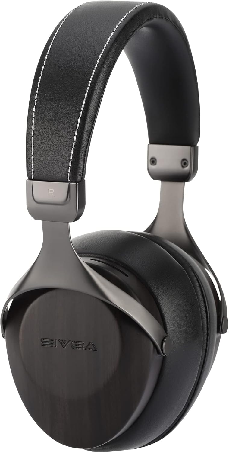 SIVGA SV021 Classic Rosewood Wooden Closed Back Wired Over-Ear Headphone