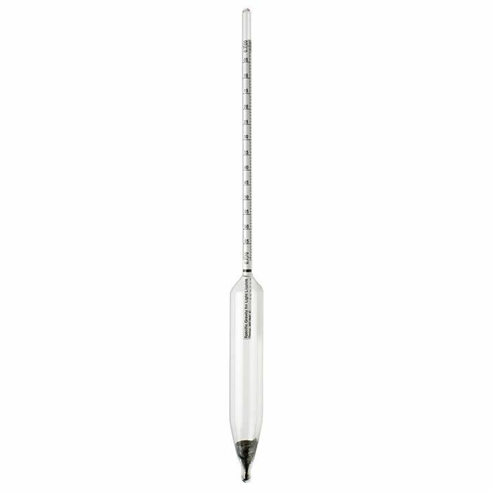Bel-Art H-B DURAC Precision 0.940/1.010 Specific Gravity Hydrometer 61801-0600