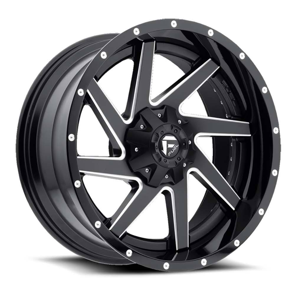 Fuel D265 Renegade Matte Black Milled 22x12 8x180 -44mm (d26522201847)