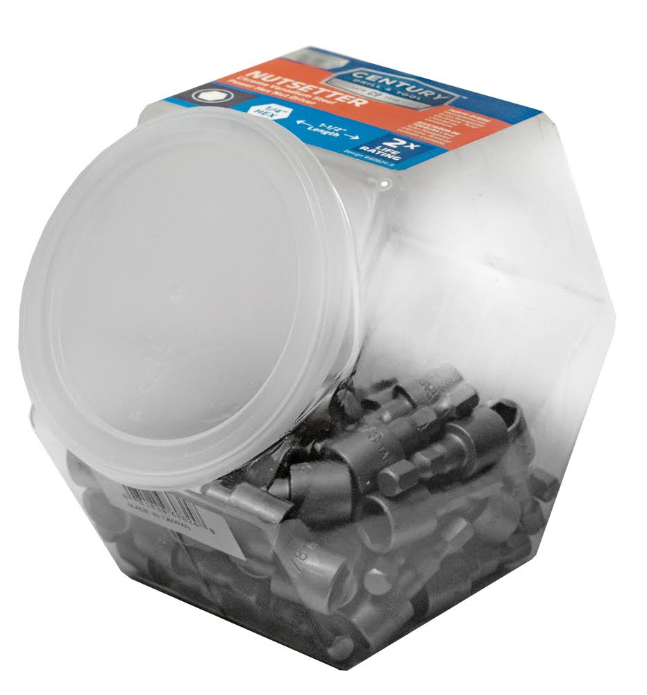 Century Drill u0026 Tool 60828 0.43 x 1.5 in. Non-Magnetic Nutsetter - Pack of 50