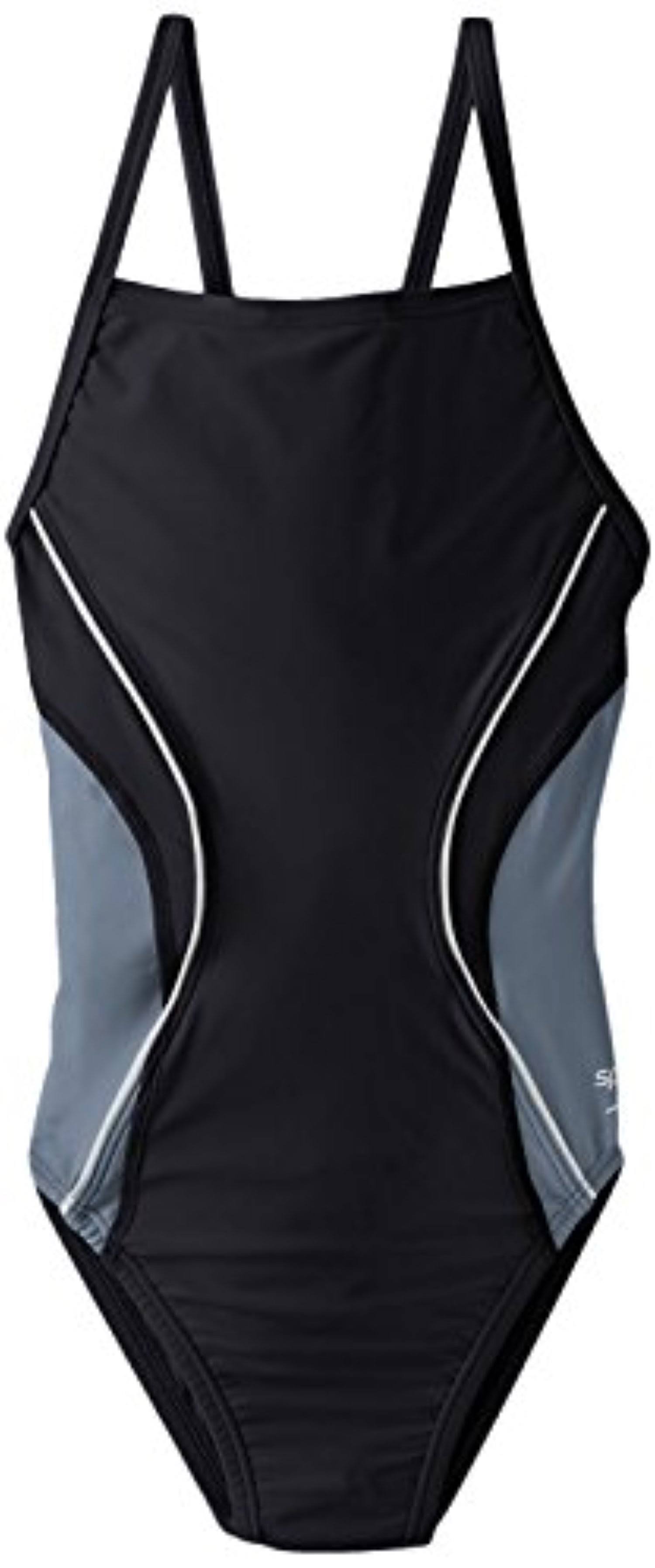Speedo Revolve Splice Energy Back (Youth) - Powerflex Eco Black 24