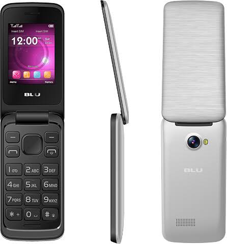 Blu Diva Flex 2.4 - Factory Unlocked Phone - Retail Packaging