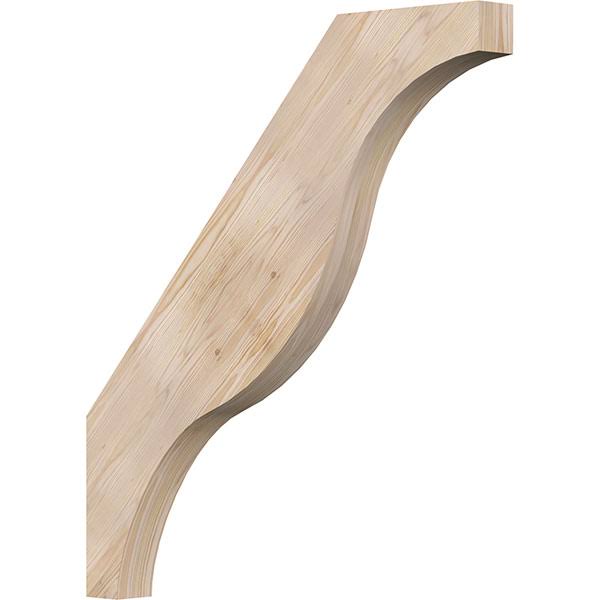 3 1/2x22W x 36x22D x 40x22H Funston Smooth Brace, Douglas Fir