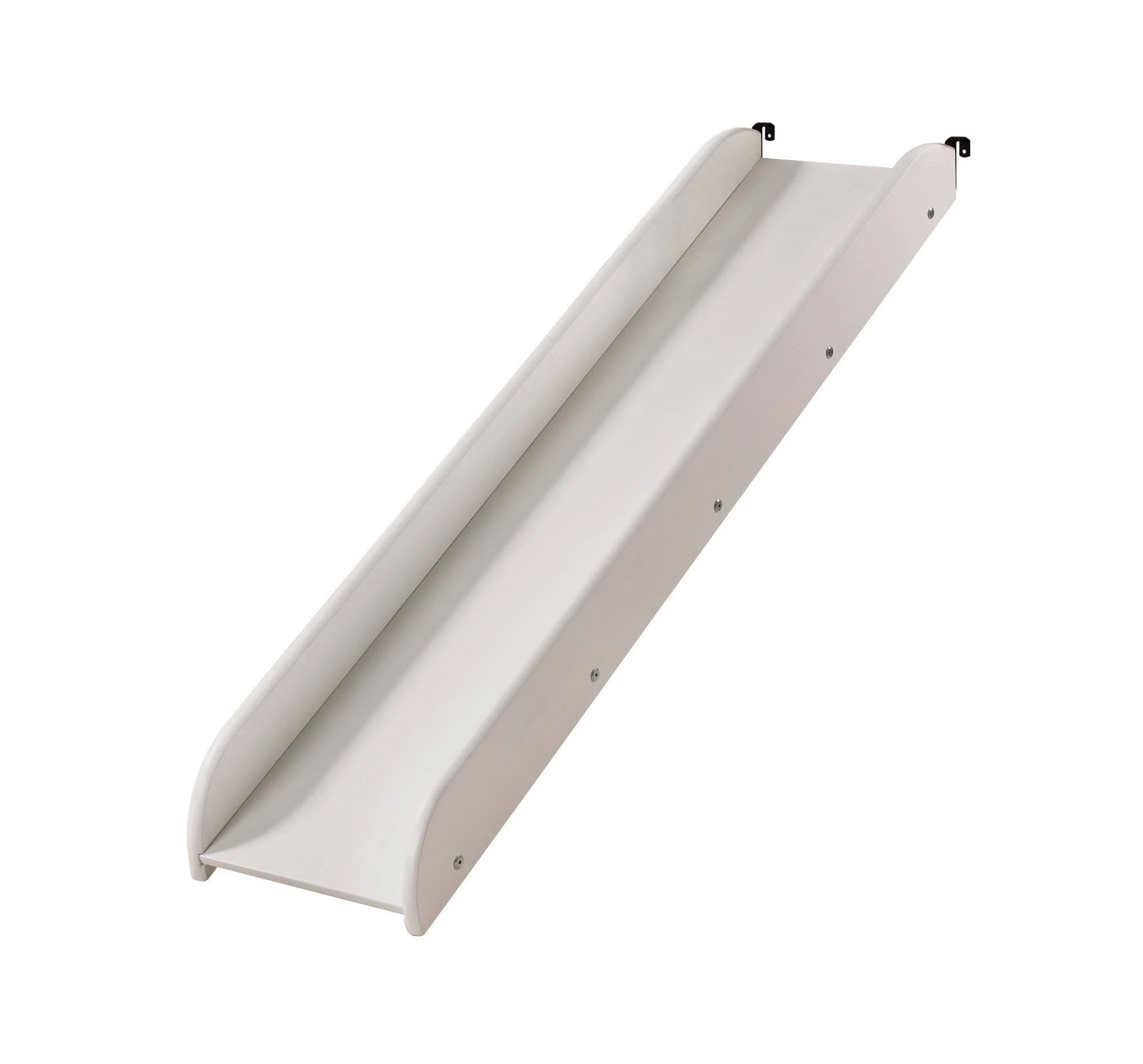 Slide White Lacquer, Kids Unisex