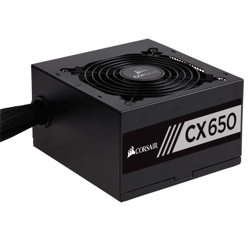 Corsair CX650 650W ATX Black Power Supply Unit Hardware/Electronic