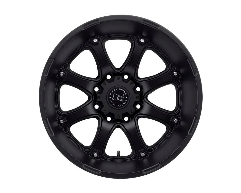 Black Rhino Glamis Matte Black Wheel 20x12 8x165.10|8x6.5 -44mm CB122