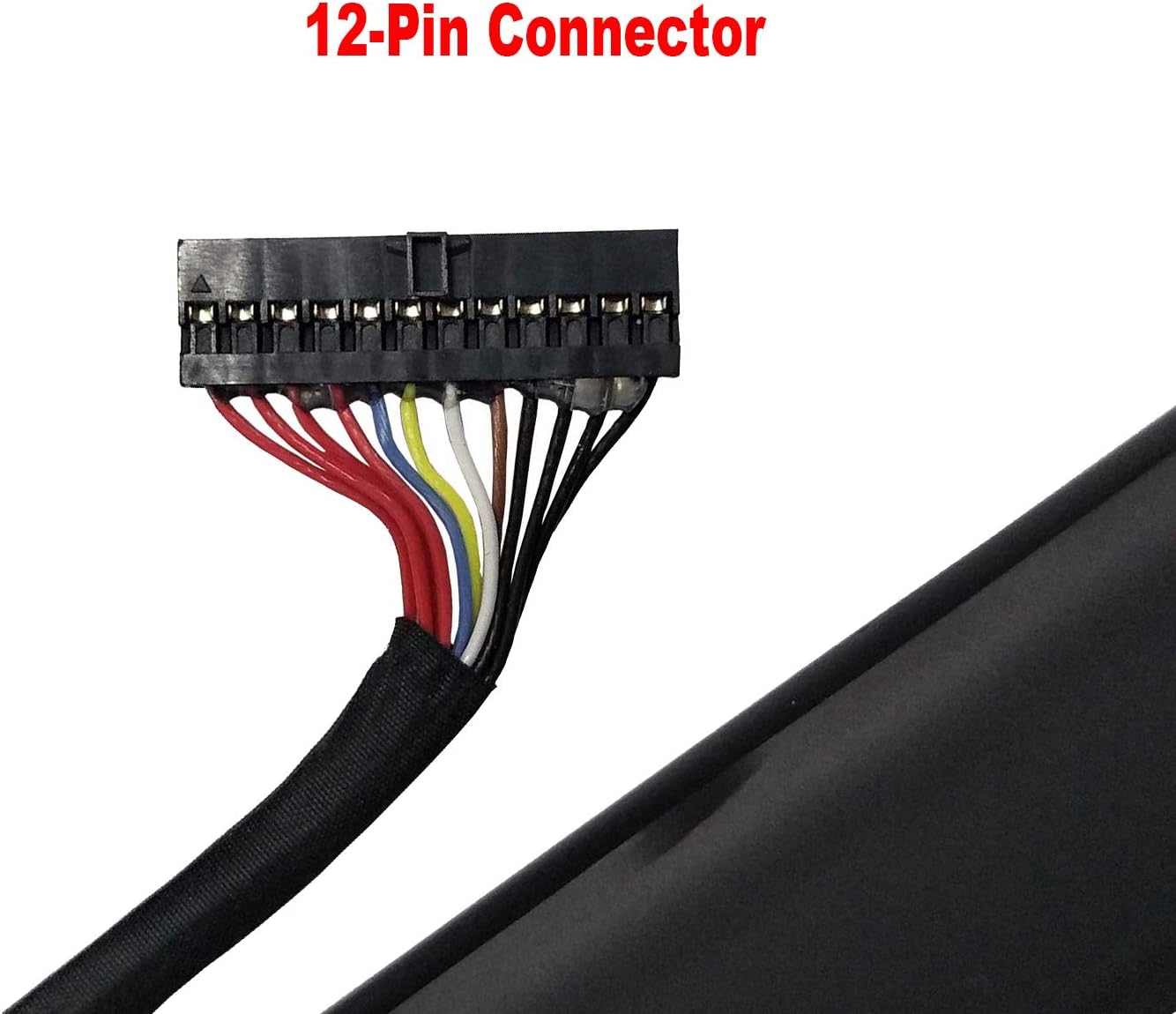 OUWEE BTY-M47 Laptop Battery Compatible with MSI GS40 GS40 6QE 6QE-006XCN GS43 GS43VR 6RE 6RE-045CN Series Notebook 7.6V 61.25Wh 8060mAh(12-Pin Connector) Pack of 2