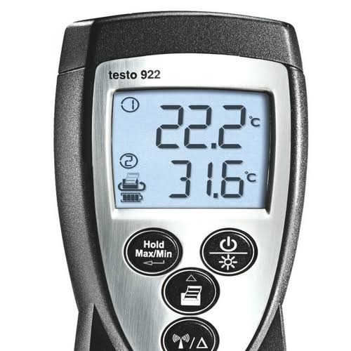 Testo, 0563 9222, 922 HVAC/R DIFFERENTIAL Temperature Set