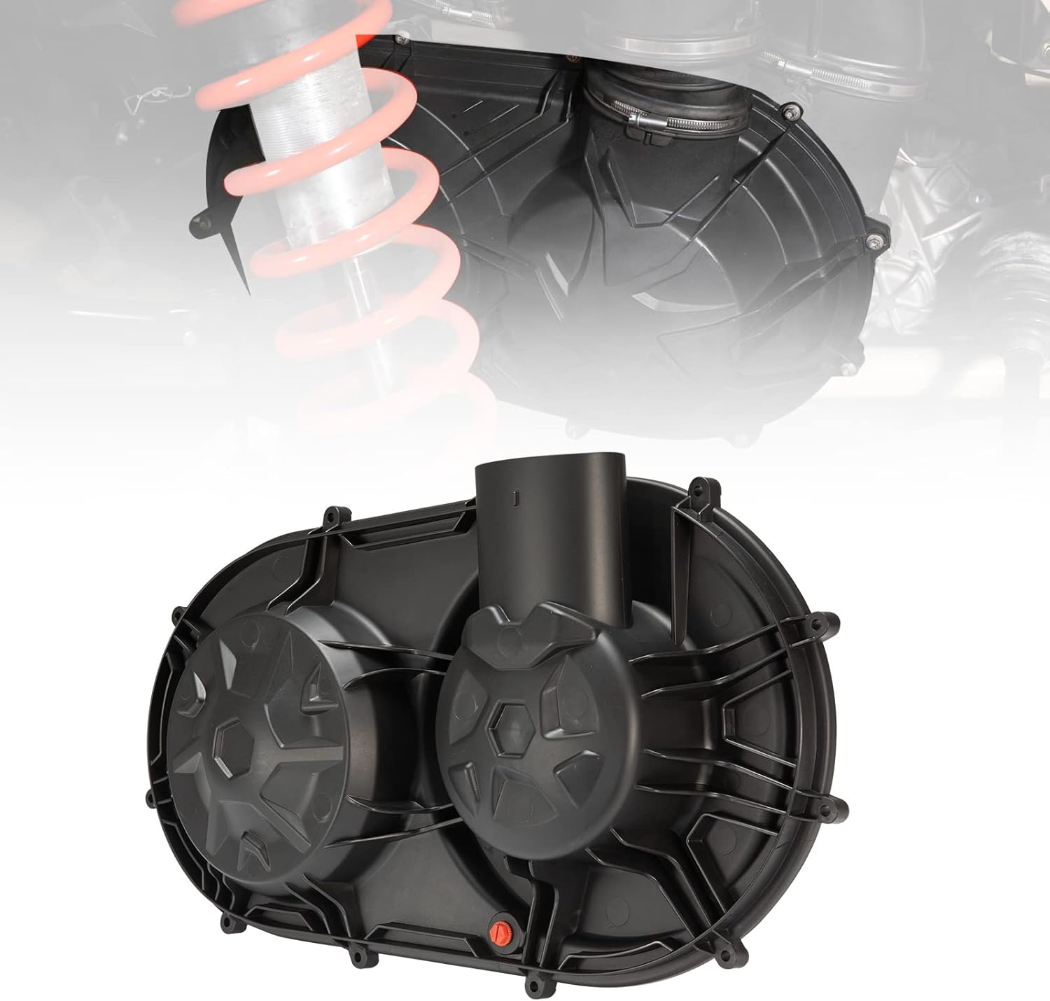 A & UTV PRO Outer Clutch Cover for 2017-2022 Can Am Maverick X3 Max&nbsp;R RR&nbsp;Accessories,CVT Air Guide Clutch Belt Plate Transmission Housing Outer Cover,Replace OEM#420212508,1PCS