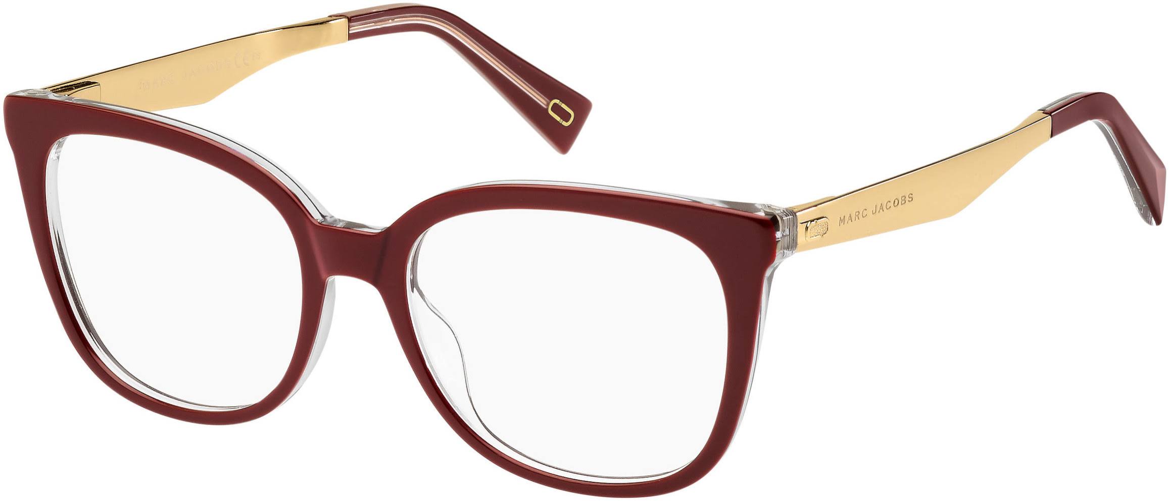 Marc Jacobs Marc 207 Eyeglasses - 0LHF Opal Burgundy