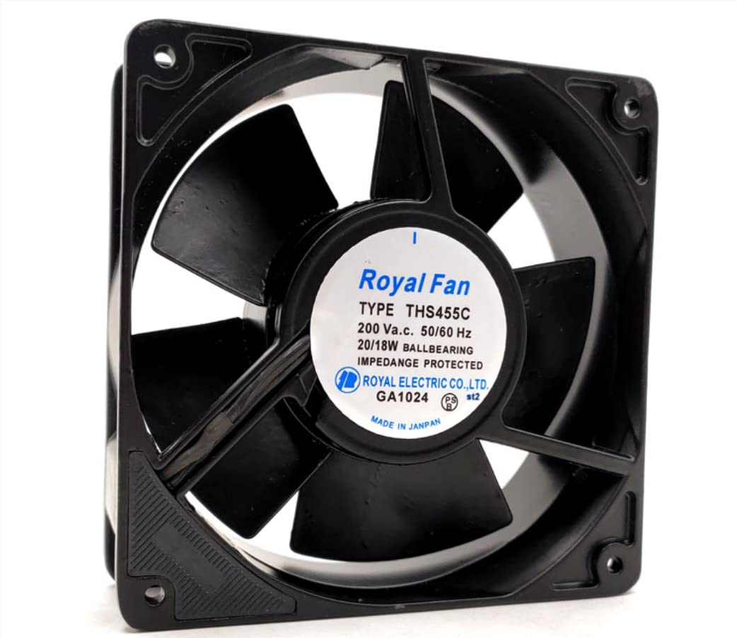 THS455C 120x120x38mm 200V 20/18W 12CM Cooling Fan Pack of 2