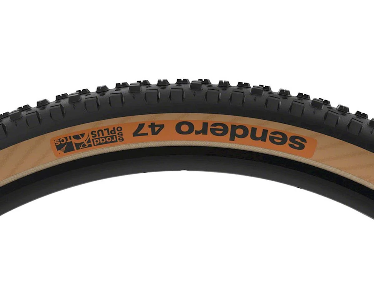 WTB Sendero Tire - 650B x 47, TCS Tubeless, Folding, Black/Tan
