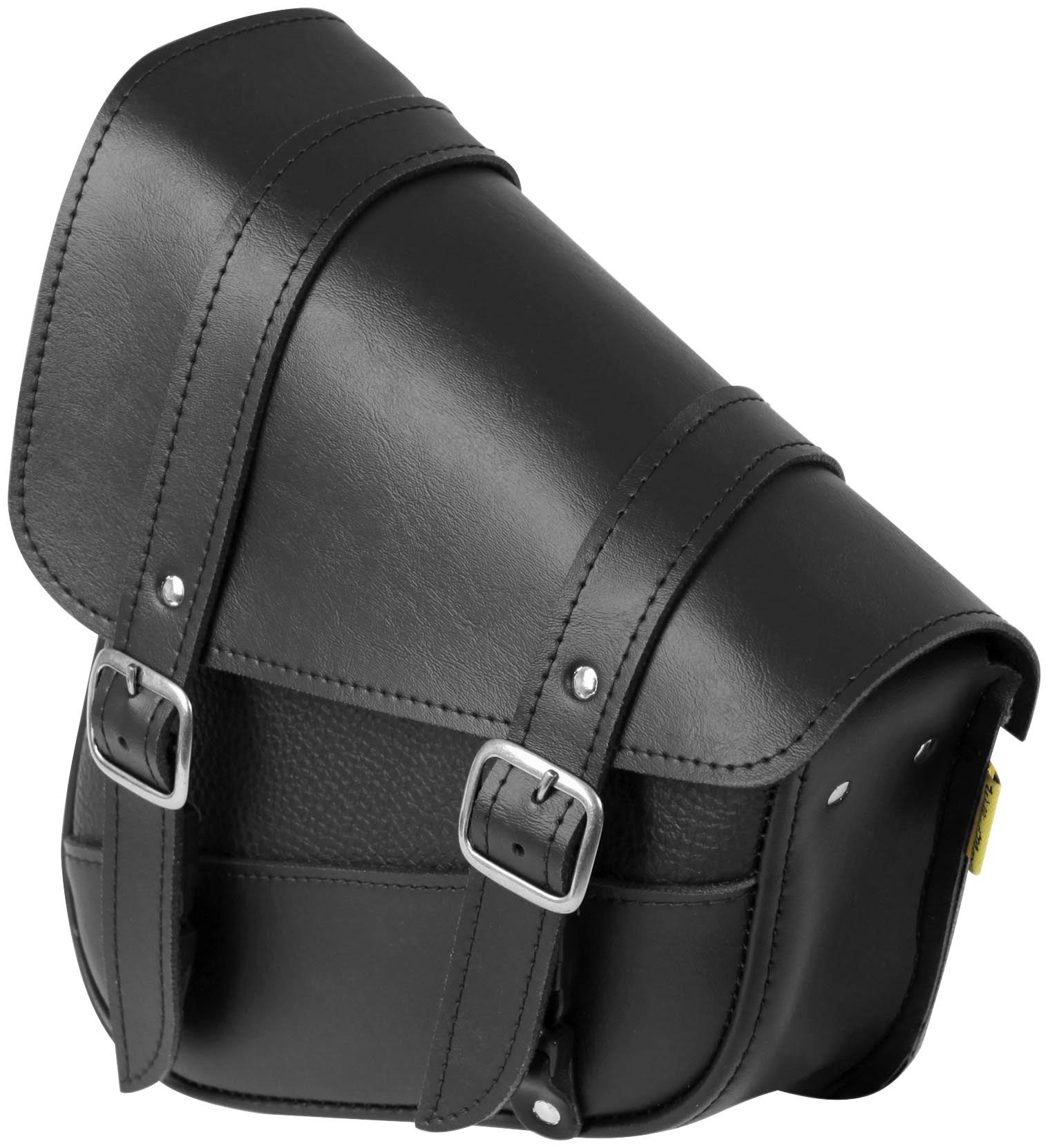 Willie u0026 Max 59776-00 Triangulated Black Swingarm Bag
