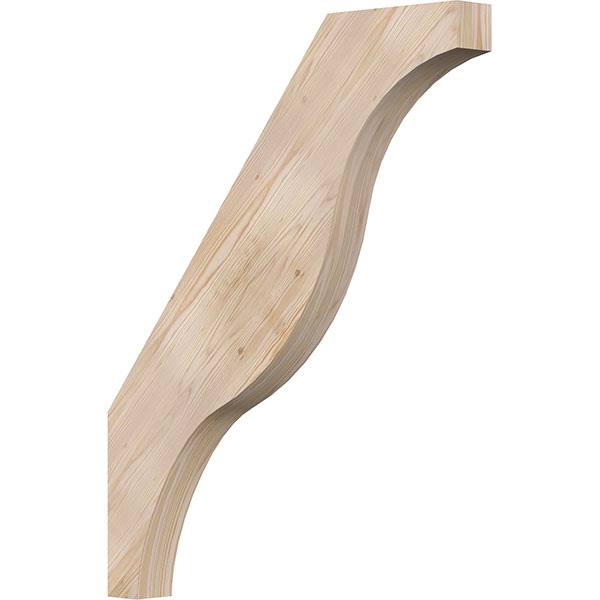 3 1/2x22W x 32x22D x 40x22H Funston Smooth Brace, Douglas Fir