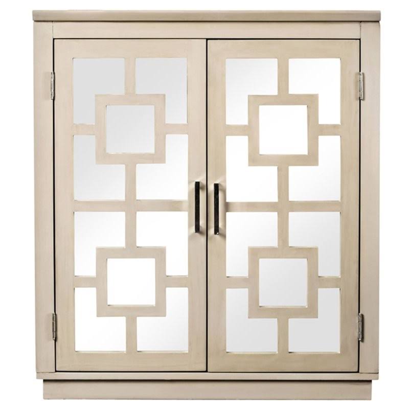 Furniture of America Dan Contemporary Wood Accent Chest in Gray