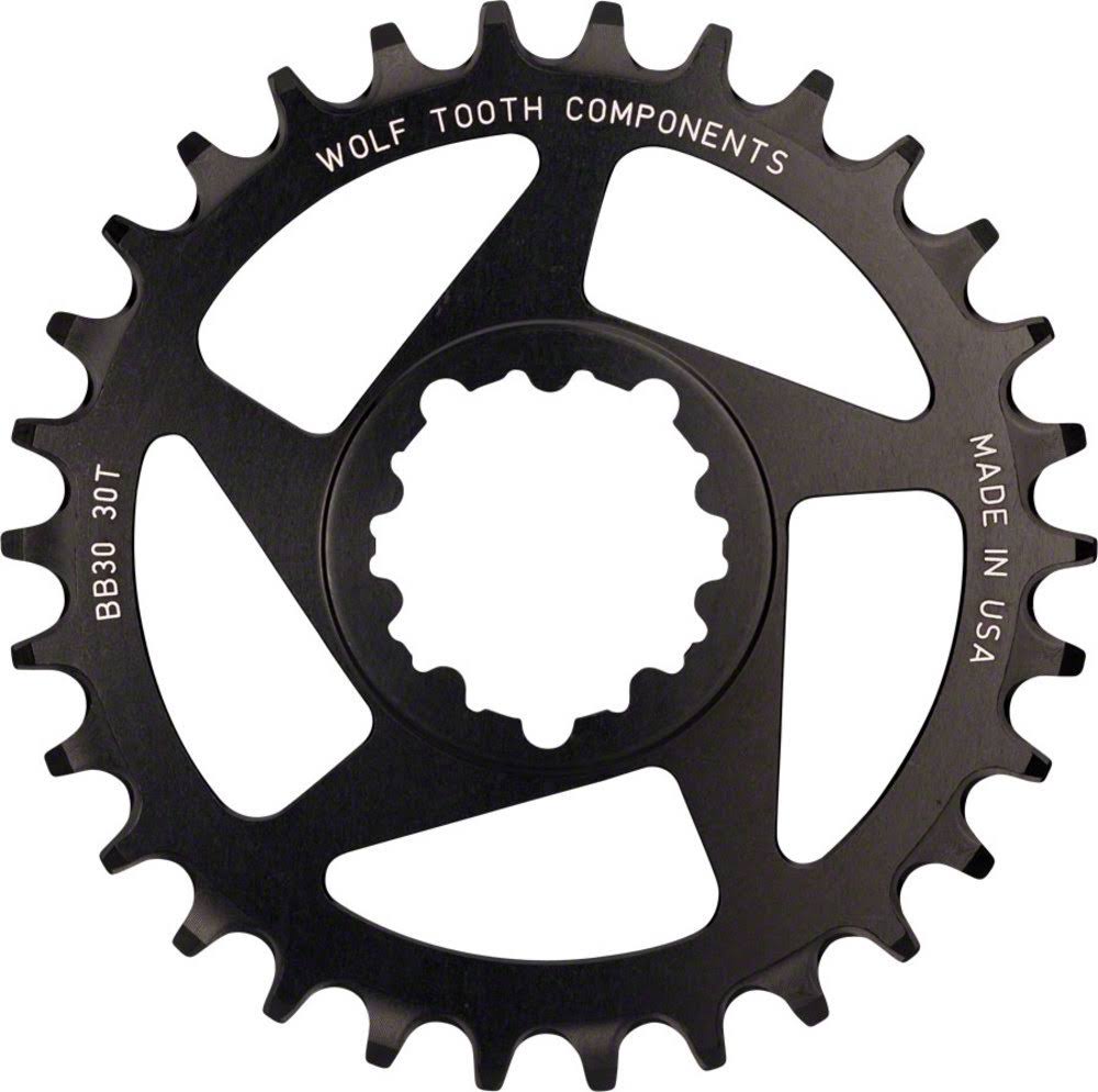 Wolf Tooth Components 32T Direct Mount Drop-Stop Chainring for SRAM BB30 Black