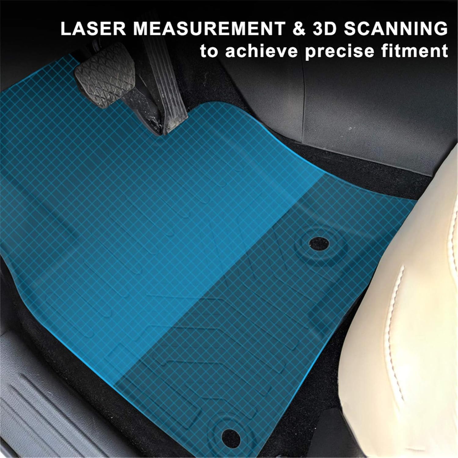 KIWI MASTER Floor Mats Compatible for 2017-2022 Mazda CX-5 Accessories All Weather Mat Liners Front Rear 2 Row Seat TPE Slush Liner Black