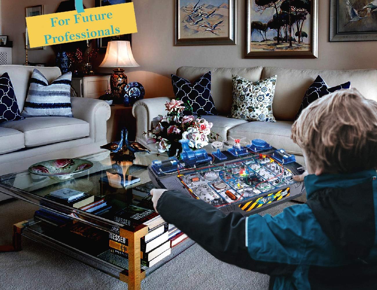 Kid Genio STEM Toys Circuit Lab Electronics Exploration Kit 100 STEAM Projects Pack of 2