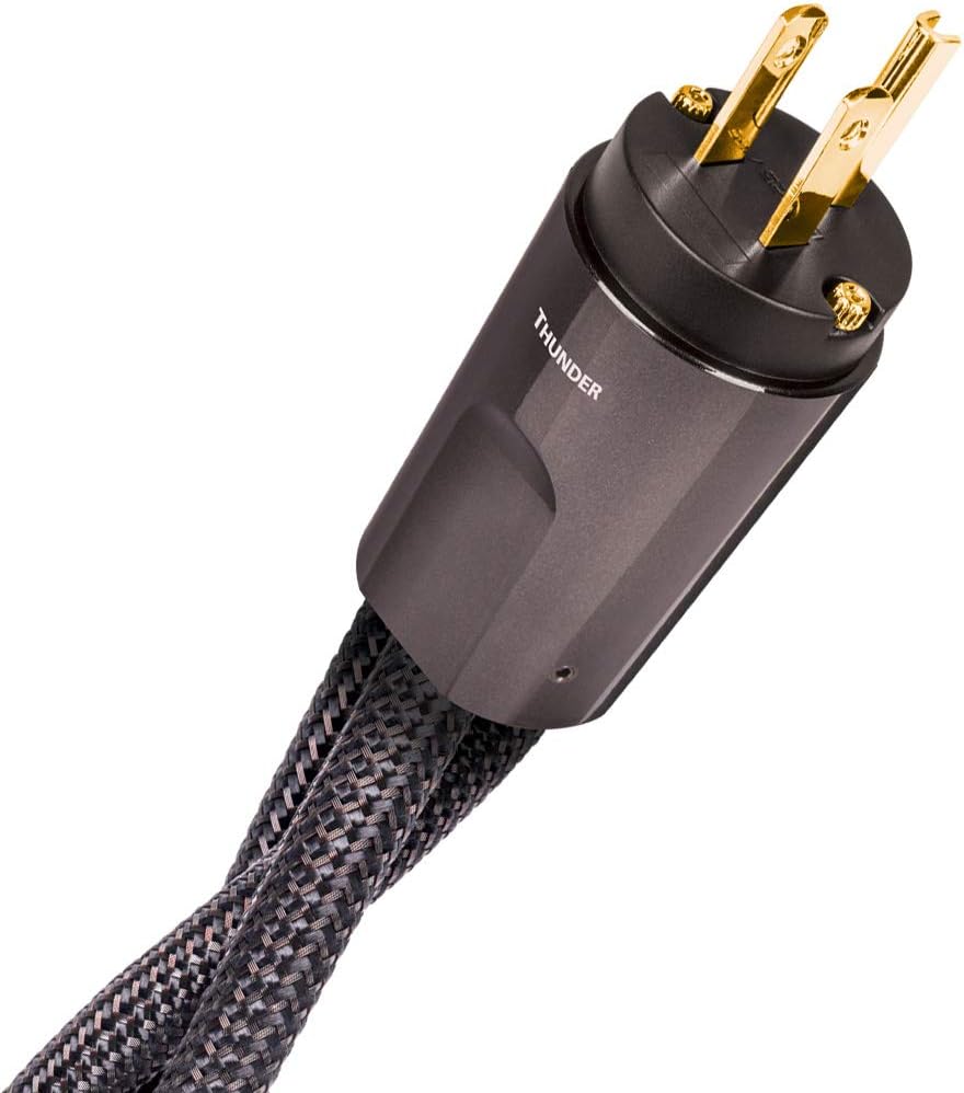 AudioQuest NRG Thunder High-Current 15-Amp AC Power Cable - 2 Meters