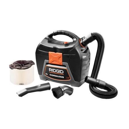 Refurbished Ridgid Wd0319 3 gal. 18V Cordless Handheld Wet Dry VAC