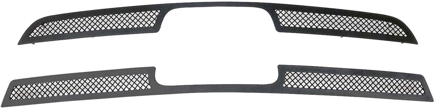 EAG Fit for 10-12 Mustang GT V6 Perimeter Black Stainless Steel Wire Mesh Grille