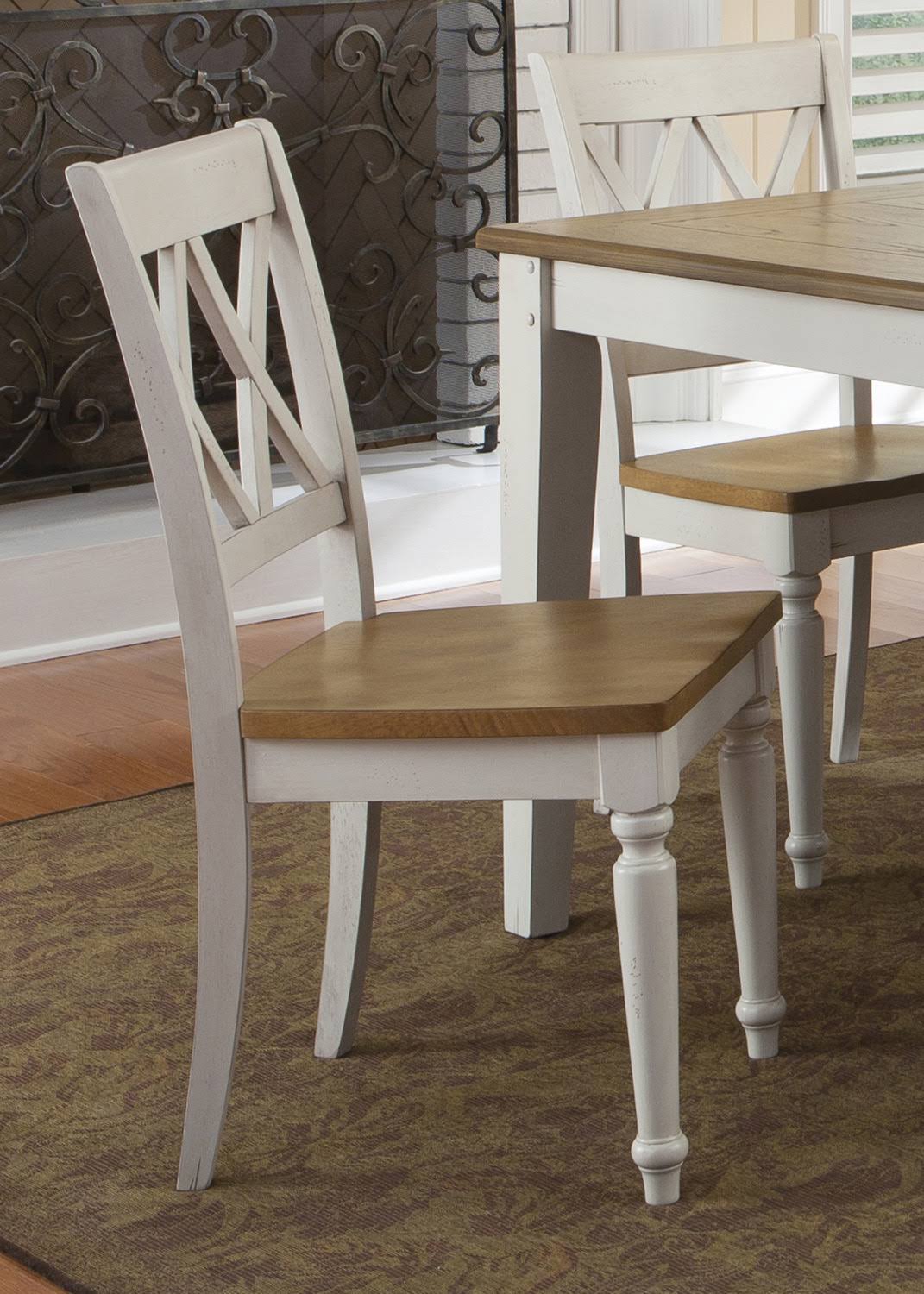 Liberty Furniture Al Fresco Double x Back Side Chair