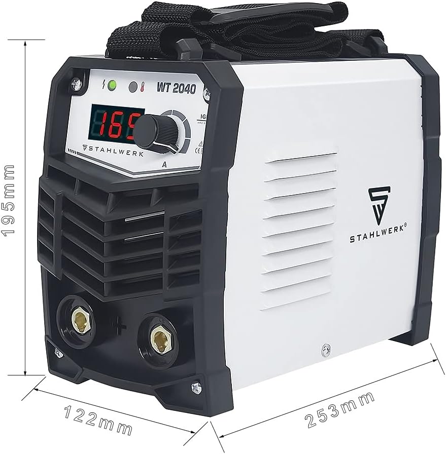 ARC Welder 165A Inverter MMA Welding Machine 110/220V IGBT Digital Display Hot Start Portable Stick Welder