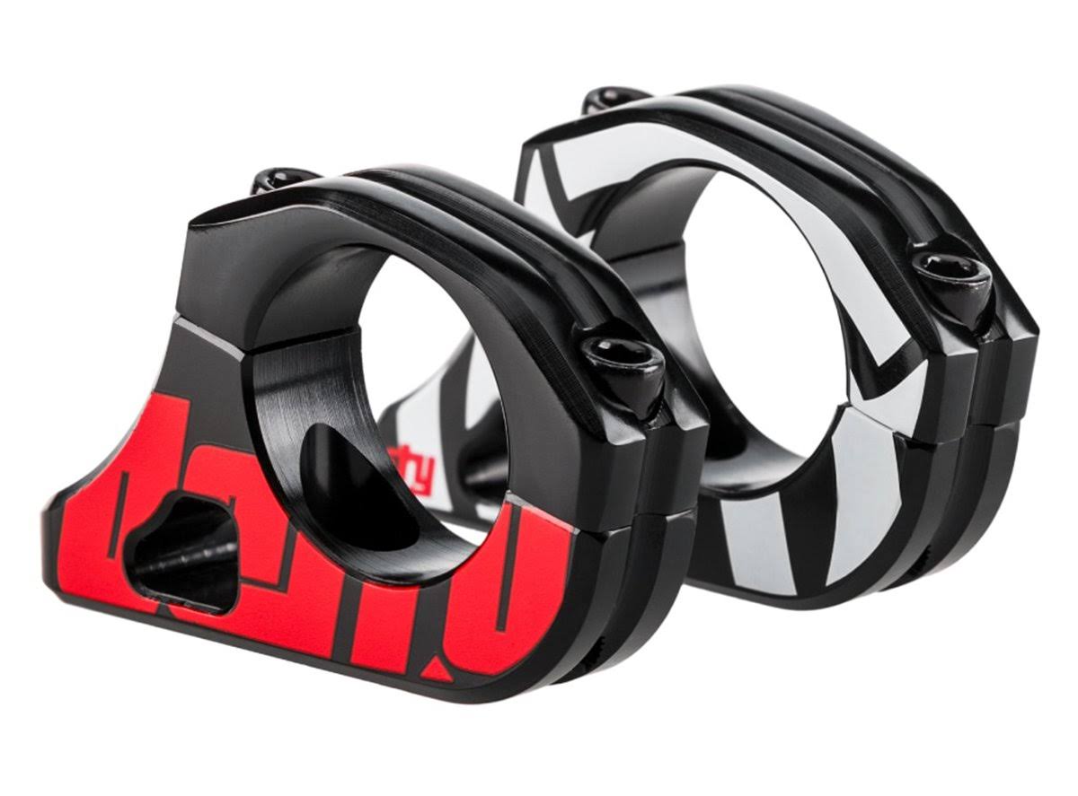 Deity Micro Direct Mount Stem, Black/Red/White