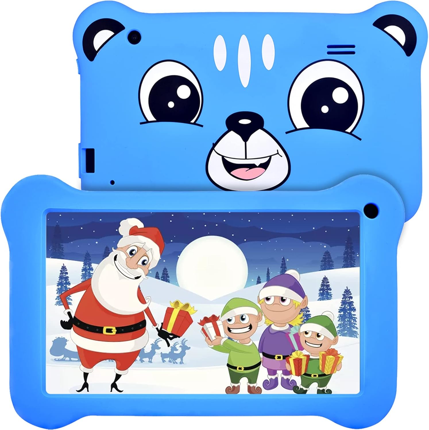 Milen Products Tablet for Kids,Android 9.0 Kids Tablet 2GB,16 GB Learning Tablet with 7 inch IPS Eye Protection Screen Dual Cameras WiFi GMS Certified Kids-Proof Children Tablets Parent Control-Pink Pack of 2