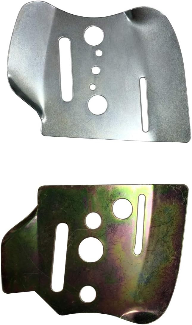 ENGINERUN Bar Guide Plates Kit Inner Outer Plate Compatible with Stihl 041 041av 041 Farmboss Chainsaw Parts Replaces OEM 1113 664 1100, 1113 664 1001