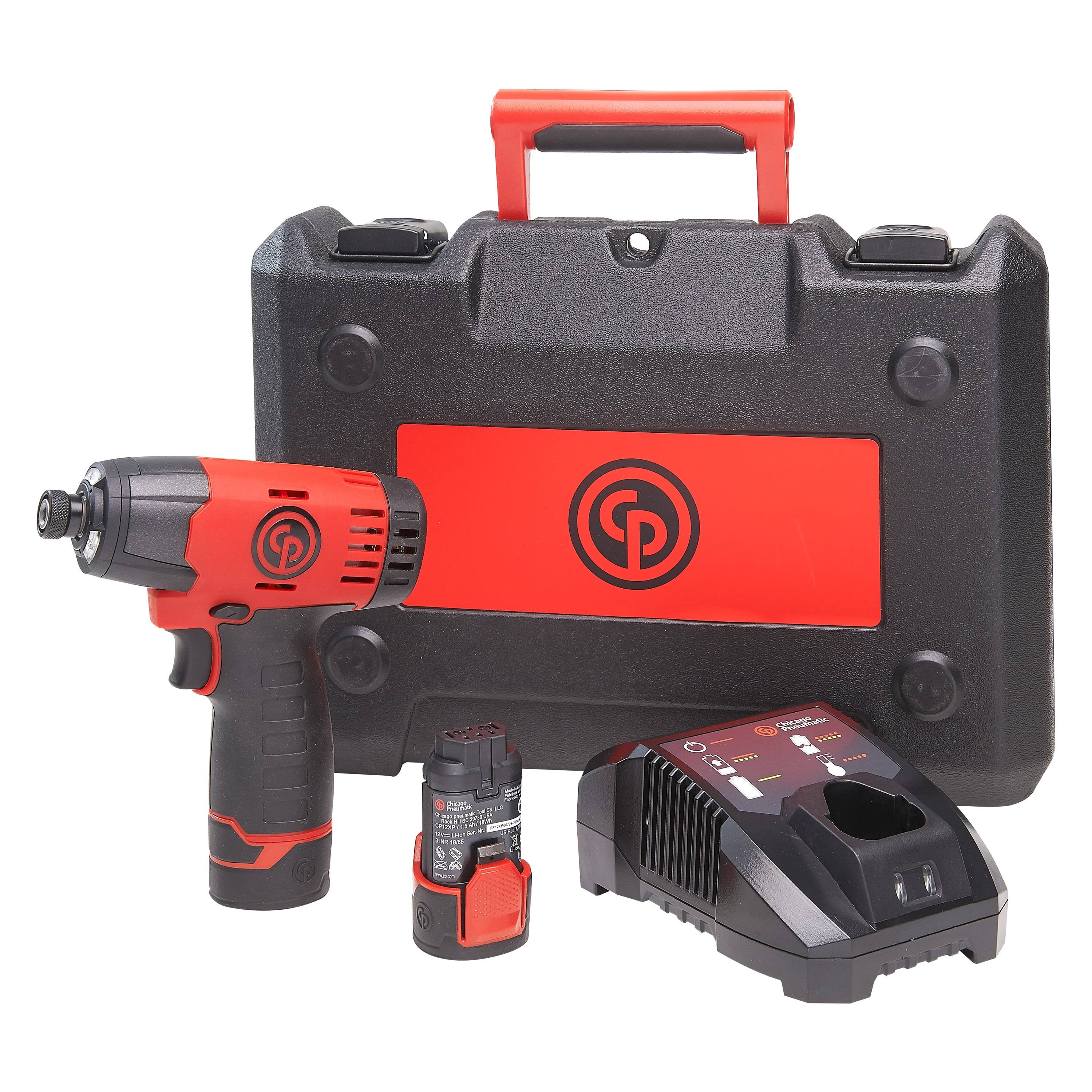 Chicago Pneumatic CP8818K Cordless Impact Driver Kit 1/4 in.
