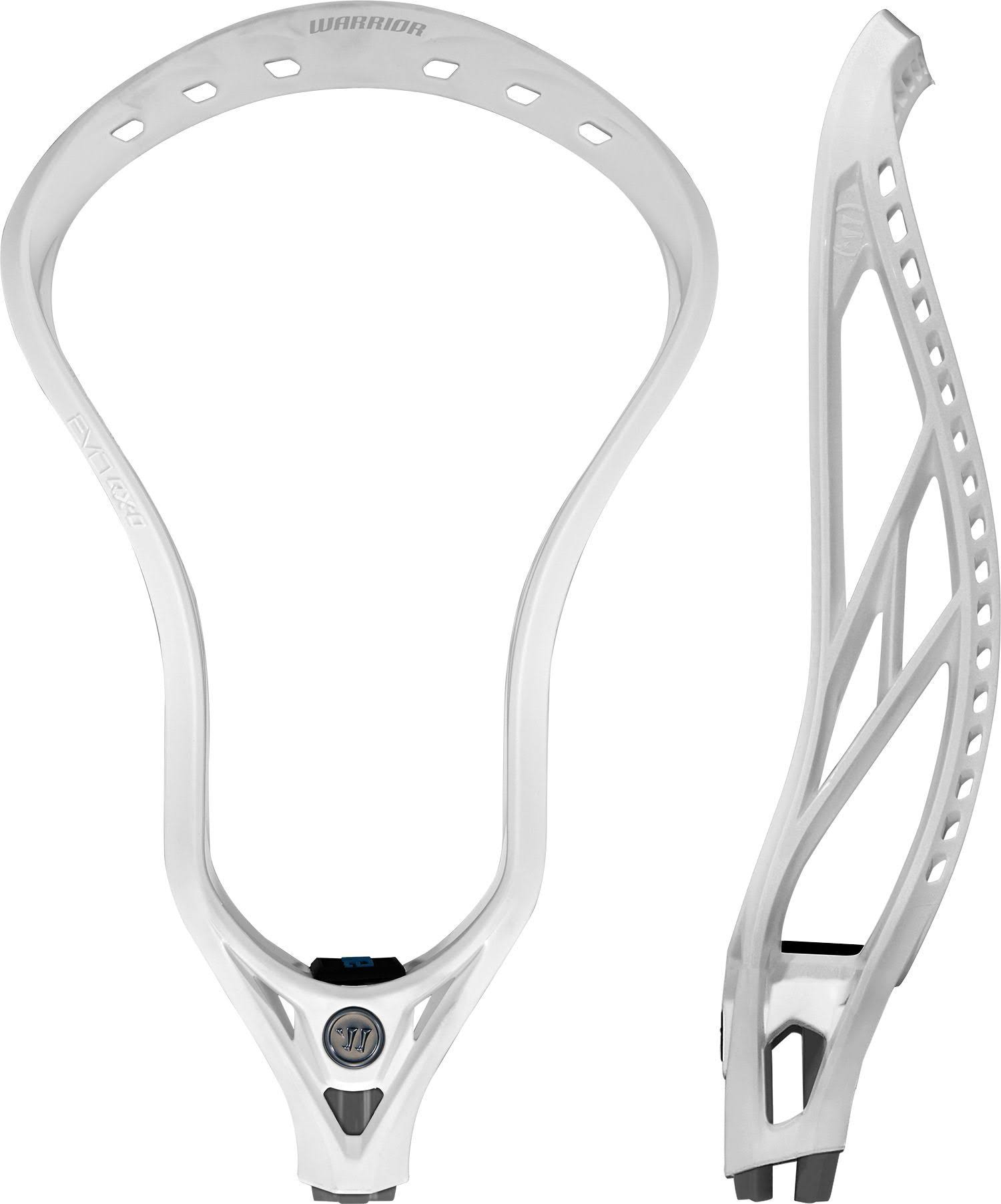 Warrior Evo QX-O Lacrosse Head - White