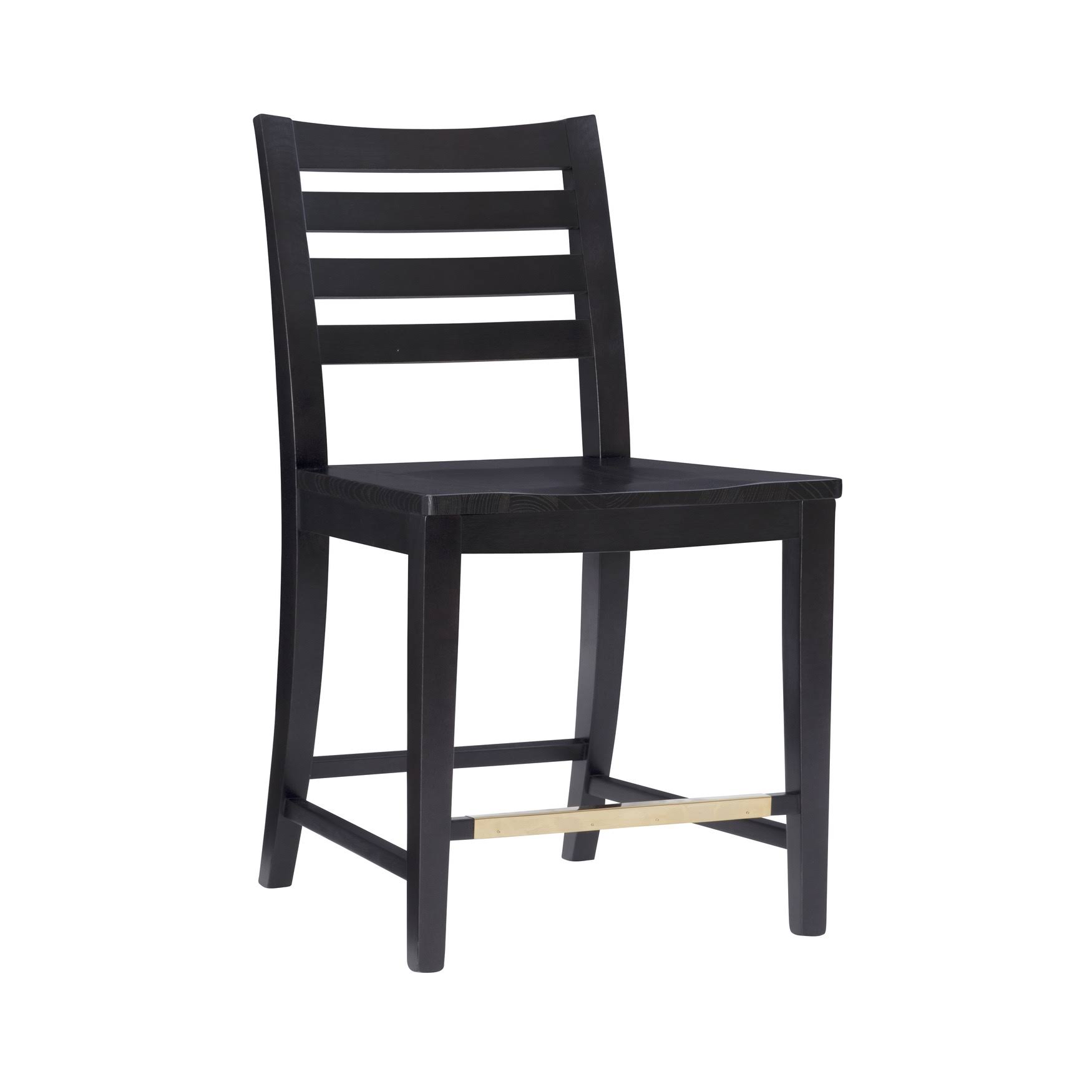 Set of 2 Flynn Counter Height Barstools Black - Linon