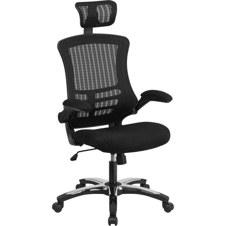 High Back Executive Chair Black - Riverstone Furniture Collection