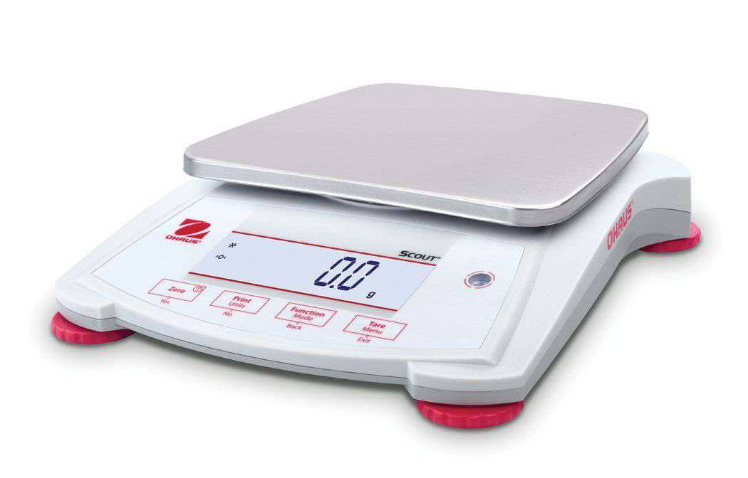 Ohaus SPX2201 Scout SPX Portable Balance w/ LCD Screen-2200 G Capacity