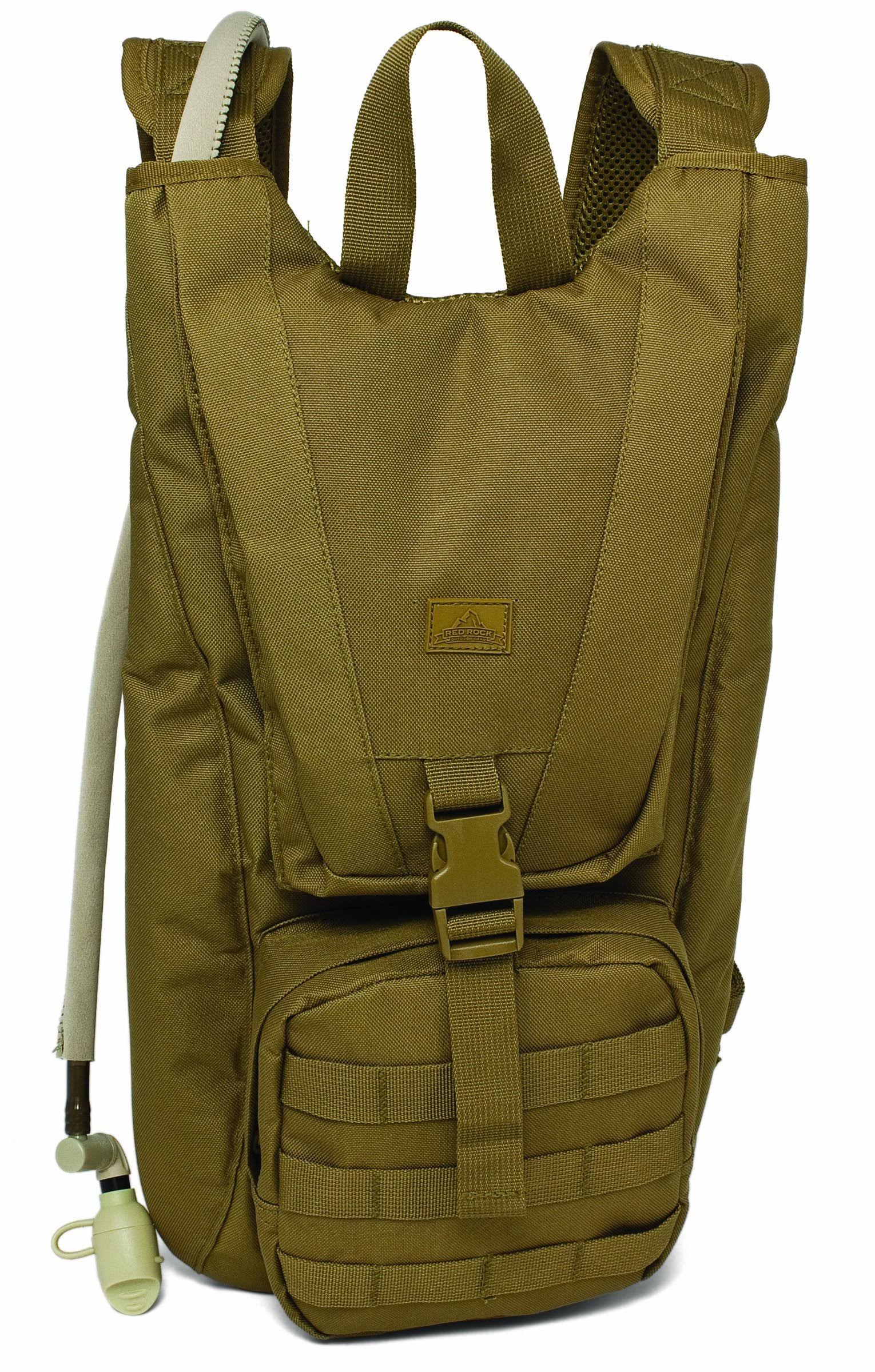 Red Rock Piranha Hydration Pack, Coyote