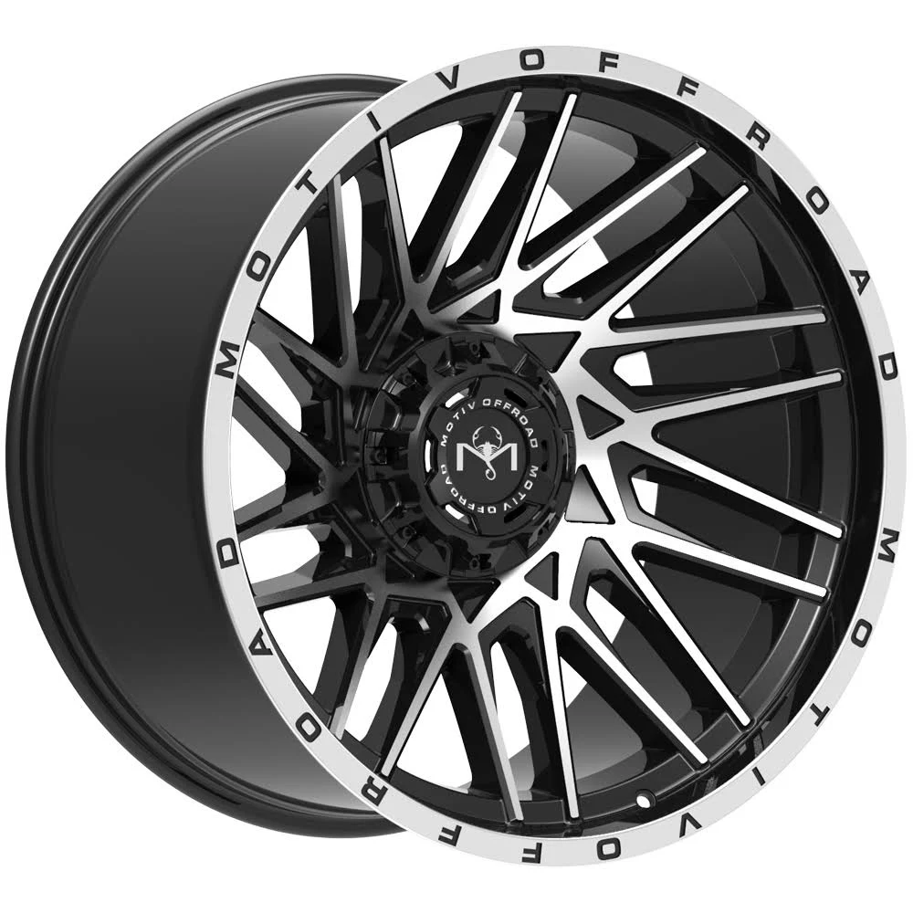2009 Ford Expedition Motiv Machined Gloss Black Mutant Wheel