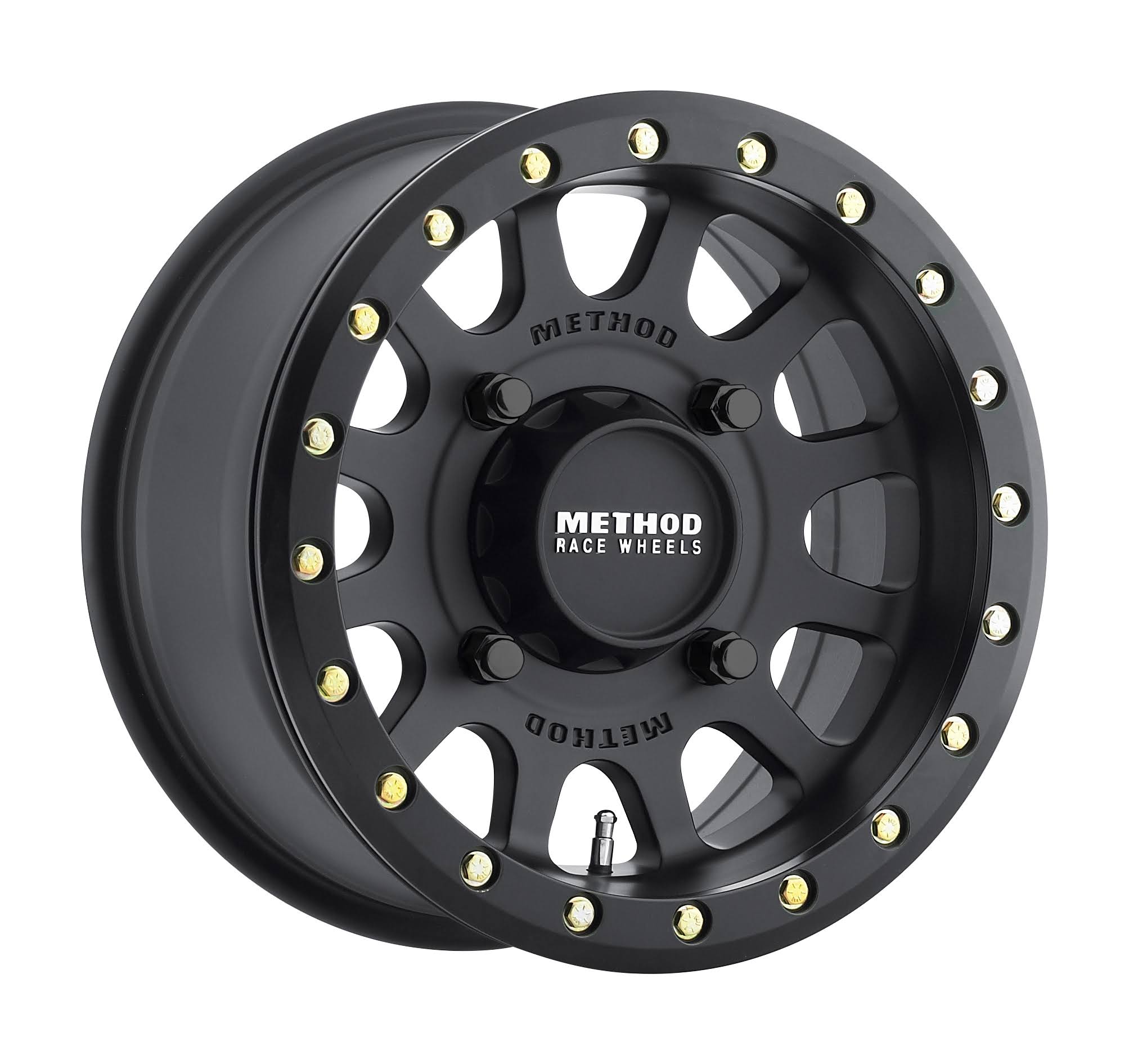 Method Race Wheels MR401 UTV Beadlock 14x7 4x110 38et 80.3mm Matte Black Wheel