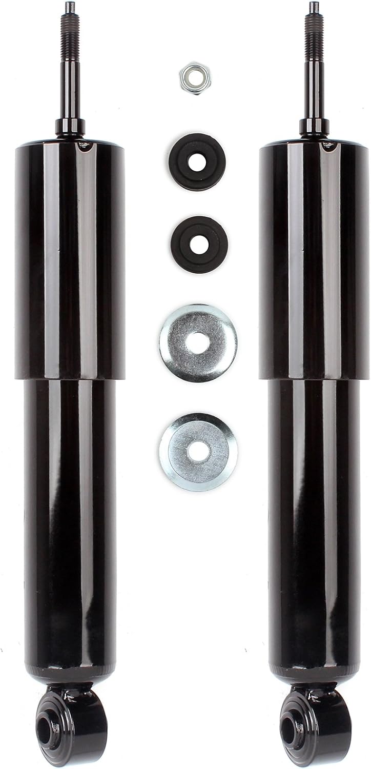 Shocks for Nissan,ECCPP 2x Front Shocks Absorbers Fits 2000 2001 2002 2003 2004 for Nissan Frontier 344469 Auto Shocks Sets Gas Shocks Black Shocks Amortiguadores Front Shocks