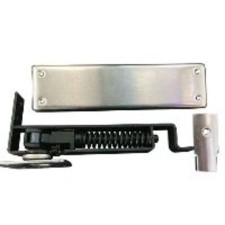 Bommer 7814 7800 Series 3-15/16x22 x 9-1/8x22 Double Action Medium Duty Floor Mount Satin Nickel