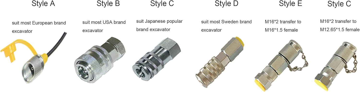 XZT 60MC Hydraulic Pressure Test Coupling Kit,Pressure Gauge kit,Excavator Repair tolls,Excavator Construction Machinery Repair kit