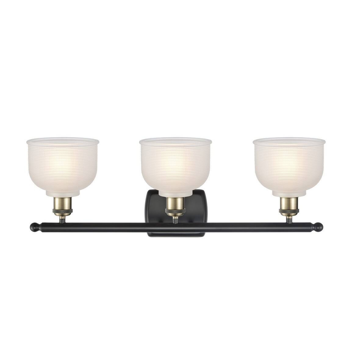 Innovations 516-3W-BAB-G412 Black Antique Brass Dayton 3 Light Bath Vanity Light