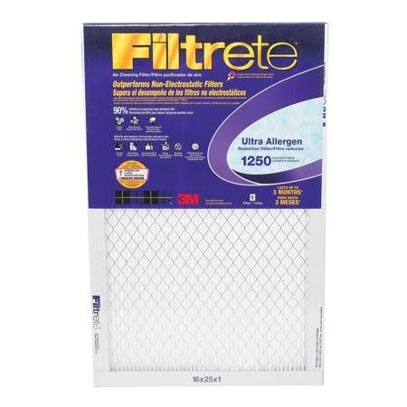 3M 2000DC-6 Filtrete Ultra Allergen Furnace Filters - 6 Pack, White